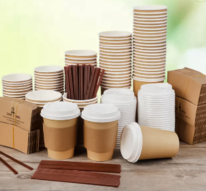 SOLUTION D\'EMBALLAGE EN PAPIER POUR TASSES